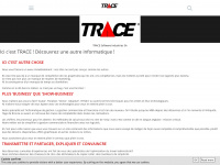 trace.ch Webseite Vorschau