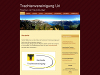 trachten-uri.ch Webseite Vorschau