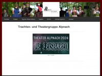 trachtengruppe-alpnach.ch Webseite Vorschau