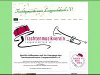 trachtenmusikverein-langenschiltach.de Webseite Vorschau