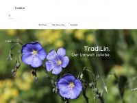 tradilin.ch Webseite Vorschau