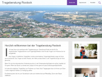 trageberatung-rostock.de Webseite Vorschau