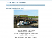 trailerbootclub-ostfriesland.de Webseite Vorschau