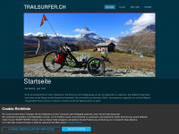 trailsurfer.ch Webseite Vorschau