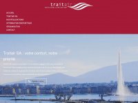 traitair.ch Webseite Vorschau