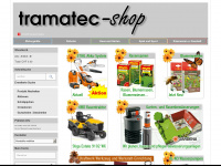 tramatec-shop.ch Webseite Vorschau