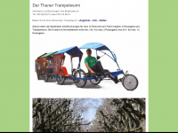 trampelwurm.ch Webseite Vorschau