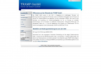tramp-gmbh.de Webseite Vorschau