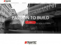 tramtec.de Webseite Vorschau