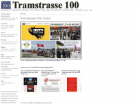 tramstrasse100.ch Webseite Vorschau