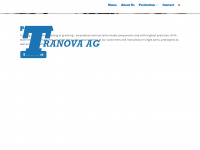 tranova.ch Webseite Vorschau