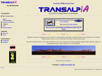transalpia.de Webseite Vorschau