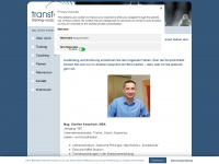 transfer-tc.at Webseite Vorschau