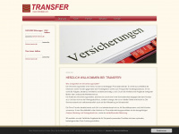 transfer-finanz.de Webseite Vorschau