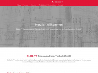 transformatoren.at Webseite Vorschau