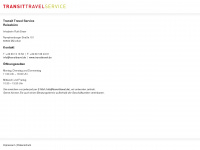 transittravel.de Webseite Vorschau