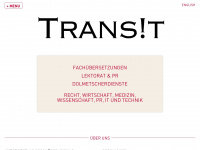 transitweb.ch Webseite Vorschau