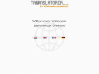 translatoria.de Webseite Vorschau
