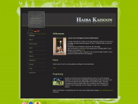 haiba-kaisoon.de Webseite Vorschau