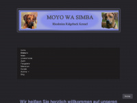 moyo-wa-simba.de Webseite Vorschau