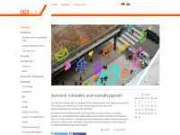 semiotik.eu Webseite Vorschau
