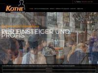 kothe-dt.de Webseite Vorschau