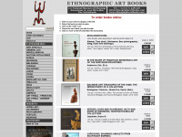 ethnographicartbooks.com Webseite Vorschau