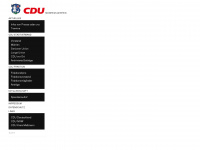 cdu-monheim.de Webseite Vorschau