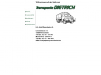 transporte-dietrich.de Thumbnail