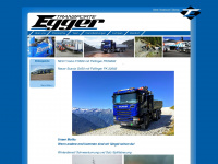 transporte-egger.at Webseite Vorschau