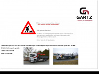 transporte-gartz.de Webseite Vorschau