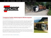transporte-tischler.at Webseite Vorschau