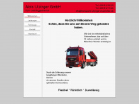 transporte-utzinger-muenchen.de Webseite Vorschau