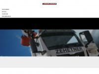 transporte-zehetner.at Webseite Vorschau