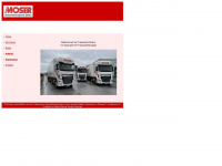transportemoser.at Webseite Vorschau