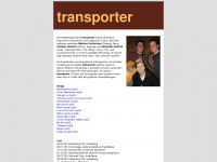 transporter-music.de Webseite Vorschau