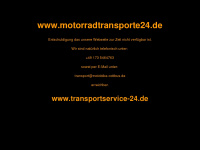 transportservice-24.de Webseite Vorschau