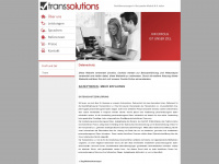 transsolutions.de Webseite Vorschau