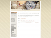 transtech.at Webseite Vorschau