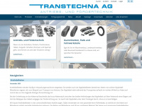 transtechna.ch Webseite Vorschau