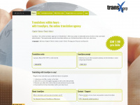 transxpro.ch Webseite Vorschau