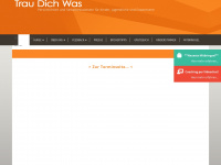 trau-dich-was.de Webseite Vorschau
