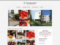 traubenhof.ch Webseite Vorschau