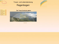 trauerbegleitung-regenbogen.de Webseite Vorschau