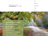 trauerkartendruck.ch Webseite Vorschau