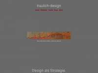 traulich-design.de Webseite Vorschau