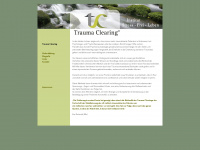 trauma-clearing.at Webseite Vorschau