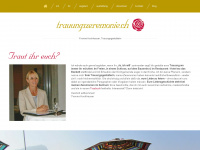 trauungszeremonie.ch Webseite Vorschau