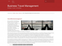 travel-mgmt.de Webseite Vorschau