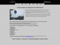 travel-transfers.de Webseite Vorschau